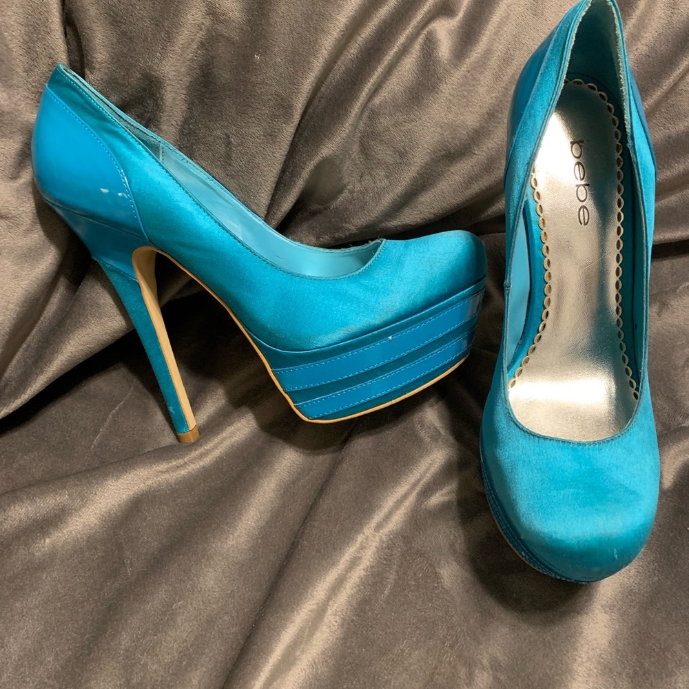 Bebe Blue platforms